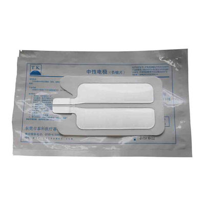 Pad de mise à la terre de cautérisation personnalisable jetable avec électrode négative