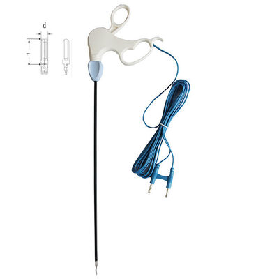 Instruments de chirurgie laparoscopique à usage unique à tête droite