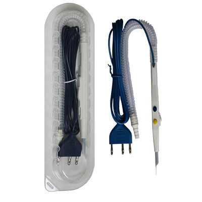 Électrosurgie à crayon jetable en acier inoxydable Taille 6 mm