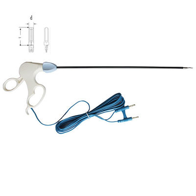 Instruments laparoscopiques bipolaires en acier inoxydable Forces à haute isolation