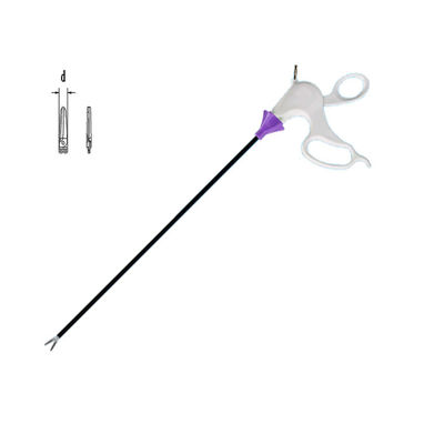Instruments de forceps bipolaire laparoscopique jetables pour les procédures chirurgicales