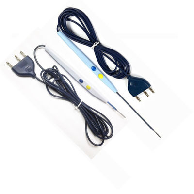ISO crayon électrosurgical rétractable Cautérisation jetable avec pointe en acier inoxydable