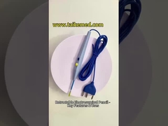 SFDA crayon électrochirurgique rétractable avec poignée ergonomique